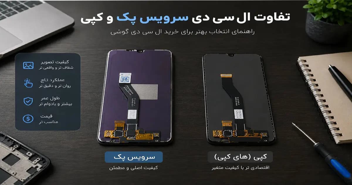 السیدی سرویس پک بخریم یا کپی؟ برسی تفاوت ها